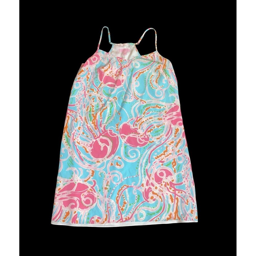 Lilly Pulitzer “Jellies Be Jammin” Cami Dress Sz Small Jellyfish